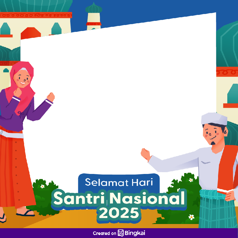 Twibbon Hari Santri Nasional 2025