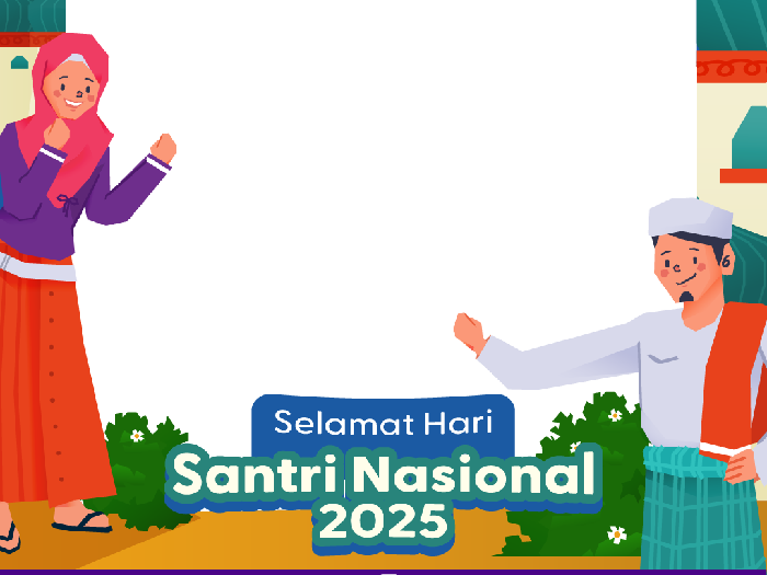 Twibbon Hari Santri Nasional 2025
