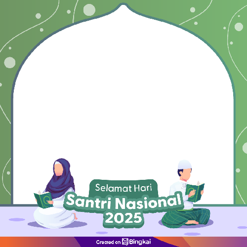 Twibbon Hari Santri Nasional 2025