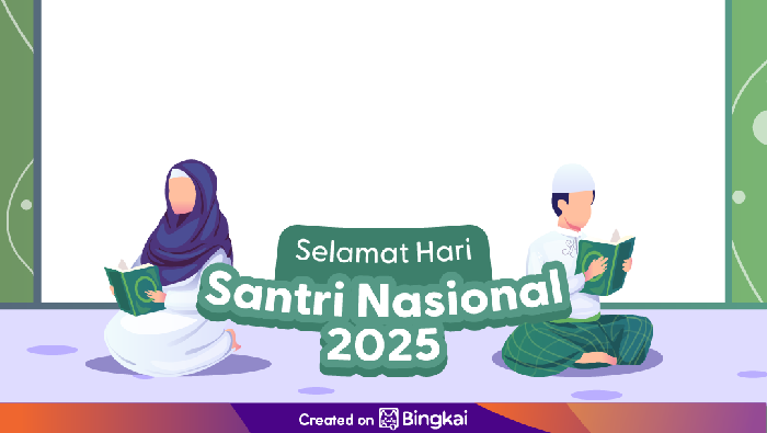 Twibbon Hari Santri Nasional 2025