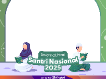 60 Twibbon Hari Santri 2025 Terbaru dan Gratis, Yuk Bagikan di Medsosmu!
