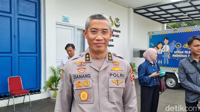 Wakasatgas MBG Polri Irjen Nurwono Danang seusai kunjungan ke SPPG Polri Pejaten, Jakarta Selatan, Selasa (21/10/2025).