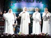 Lirboyo Bershalawat, Walkot Kediri Ajak Santri Kolaborasi untuk Bangun Daerah