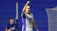 Andrew Jung sudah mencetak satu gol untuk Persib di ACL 2, tepatnya ke gawang Bangkok United. Gol ini turut membuat Persib menang 2-0. (Foto: Dok. PT LIB)