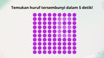 Bisa Temukan Huruf di Gambar Ini? Jangan Sombong Dulu, Banyak yang Salah Jawab!