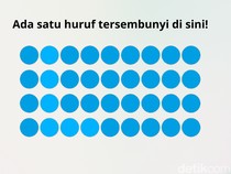 Bisa Temukan Huruf di Gambar Ini? Jangan Sombong Dulu, Banyak yang Salah Jawab!