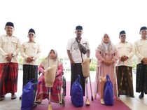 13 Warga Pasuruan Terima Bantuan Kaki Palsu dari Kemensos