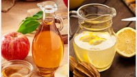 Cuka Apel vs Air Lemon, Mana yang Lebih Bagus Buat Diet? Cuka Apel vs Air Lemon, Mana yang Lebih Bagus Buat Diet?