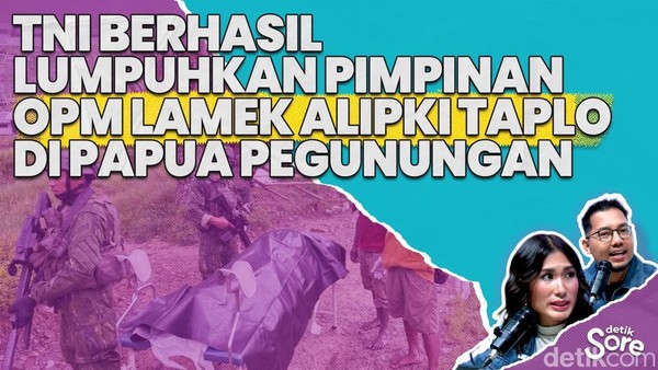 Video: Akhir Tragis Panglima OPM, Lamek Taplo Gugur di Tangan TNI