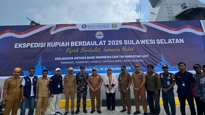 Ekspedisi Rupiah Berdaulat Sulawesi Selatan di Pulau Satangnga, Takalar. Dokumen Istimewa