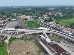 Bupati Bogor Resmikan Flyover Soebianto di Tenjo, Dibangun Tanpa APBD