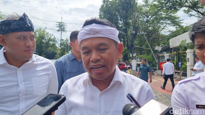 Gubernur Jawa Barat (Jabar) Dedi Mulyadi. (Taufiq/detikcom)