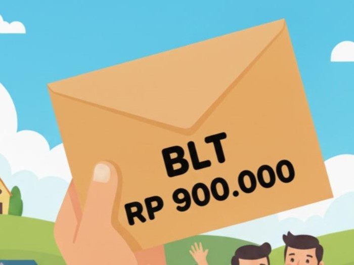 ILUSTRASI BLT RP 900.000.