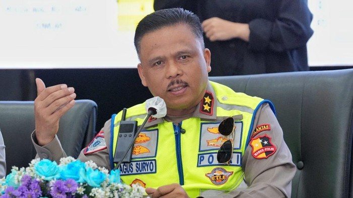 Kakorlantas Polri Irjen Agus Suryonugroho di Mapolrestabes Bandung