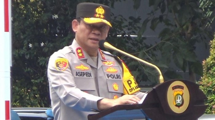 Kapolda Metro Jaya Irjen Asep Edi Suheri (Fadil/detikcom)