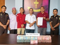 1 Koruptor Tong Sampah di Manggarai Kembalikan Kerugian Negara Rp 726 Juta