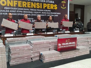 3 Tersangka-Uang Rp 150 M di Kasus Jual Beli Aset PTPN ke Ciputra Land di Sumut