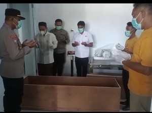 Kapolres Biayai Pemulangan Jenazah yang Ditemukan di Irigasi Lamongan