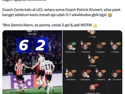 Meme Napoli Dibantai PSV, Conte Dituding Tak Becus di Eropa