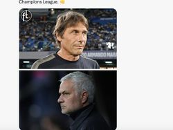 Meme Napoli Dibantai PSV, Conte Dituding Tak Becus di Eropa