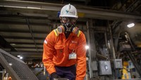 Dari kawasan ini, menjadi salah satu penggerak utama produksi nikel nasional yang menopang industri baterai kendaraan listrik dunia.ANTARA FOTO/Nova Wahyudi