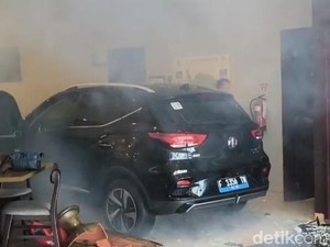 Bikin Kaget! Viral Mobil Listrik Terbang Masuk ke Hotel di Klaten