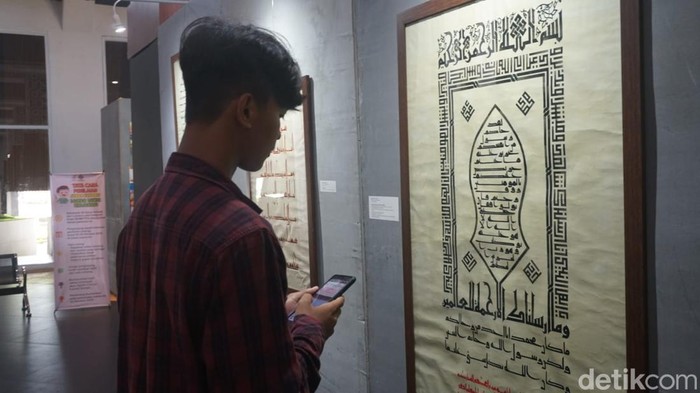 Pameran Kaligrafi Hari Santri di Jombang