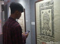 Pameran Kaligrafi Hari Santri di Jombang Sedot Ratusan Pengunjung