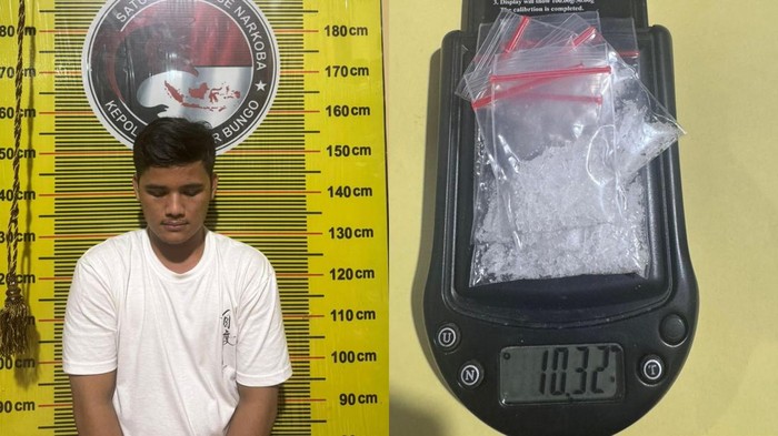 Pengedar sabu di Bungo, Jambi, ditangkap polisi