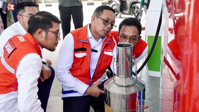 Pertamina Patra Niaga Regional Sumbagsel meninjau SPBU di Belitung