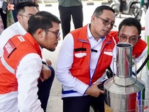 Pastikan Kualitas Pelayanan-Distribusi BBM, Pertamina Tinjau SPBU di Belitung