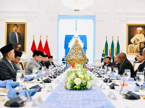 Momen Jamuan Makan Siang di Istana yang Bikin Presiden Afrika Selatan Terkesan