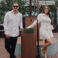 Raisa dan Hamish juga sempat mengunggah video bersama saat keduanya terlibat proyek kampanye brand saniter keramik asal Jepang, tahun lalu. Foto: Instagram/@hamishdw