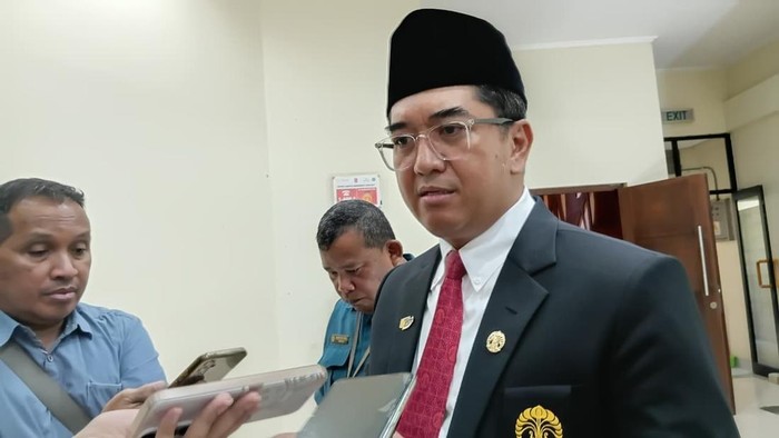 Rektor UI usai peresmian SPPB UI di Balai Sidang UI, Depok, Jawa Barat, Rabu (22/10/2025). Rektor UI usai peresmian SPPB UI di Balai Sidang UI, Depok, Jawa Barat, Rabu (22/10/2025).