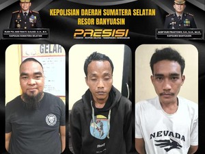 Tiga Penembak Sopir Angkot di Banyuasin Dijerat Pasal Berlapis