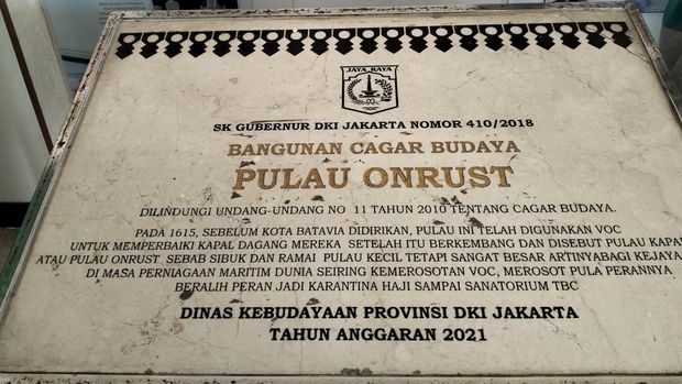 Wisata Pulau Onrust di Kepulauan Seribu