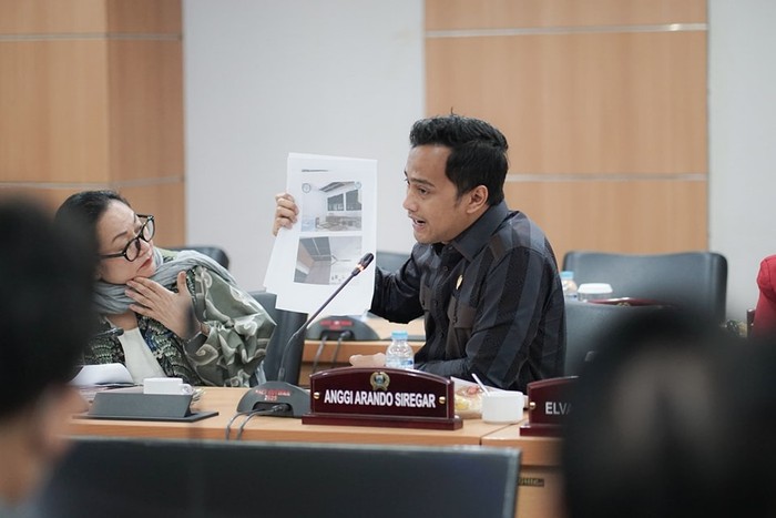 Anggota DPRD DKI Jakarta dari Fraksi Partai Gerindra, Anggi Arando Siregar.
