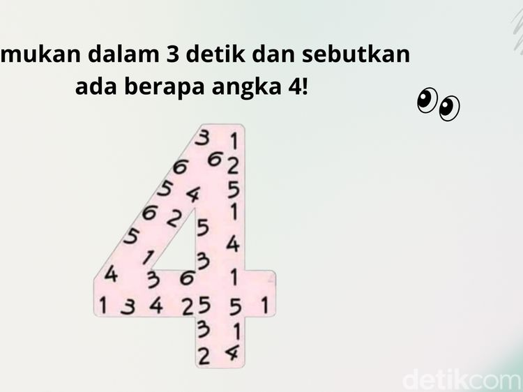 Coba Jawab Tes Ini dengan Cepat! Kalau Butuh Lebih dari 5 Detik, Fix Mata Kamu Lelah