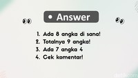 Nah, ini jawabannya. Sebutkan berapa jawabanmu yang benar! (Aida Adha Siregar/detikcom)