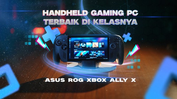 ASUS ROG XBOX Ally X: Handheld Gaming PC Terbaik Buat Gamer Berkelas, Bebas Main Tanpa Batas