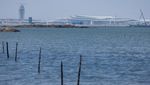 Bandara Baru Xiamen Terlihat dari Pulau Kinmen