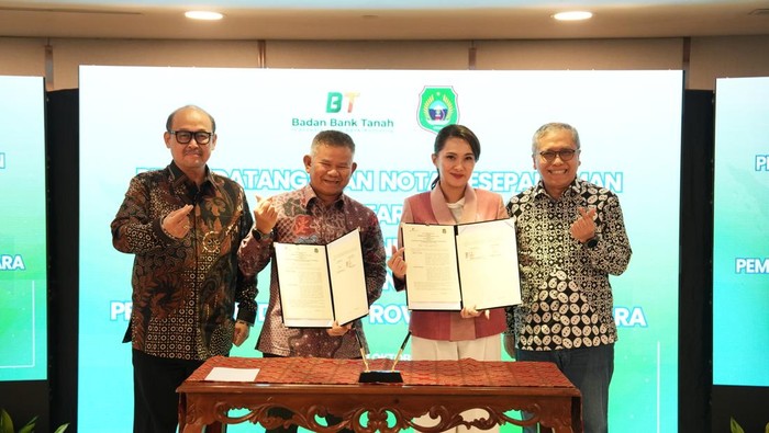 MoU dengan Pemprov Maluku Utara ini terkait dengan pemanfaatan dan analisis mengenai potensi tanah-tanah di kawasan.