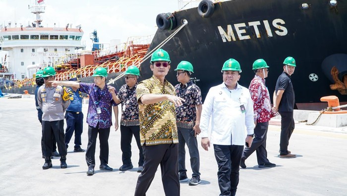 Bupati Lamongan bersama Tim Kemenkopolkam Tinjau Pelabuhan Tanjung Pakis