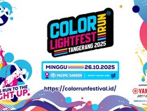 Event Lari 5K Tangerang Color Run LightFest 2025 Akan Digelar Penuh Warna!
