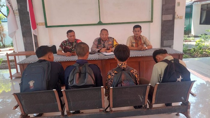 Empat Bolos Terjaring Patroli Sayang Pelajar Polres Pasuruan Kota
