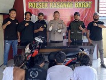 Todong Pengunjung-Pemilik Kafe Pakai Senpi Rakitan, 4 Pemuda Bima Ditangkap
