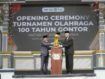 Gontor Rayakan 100 Tahun dengan Piala Dunia Versi Santri
