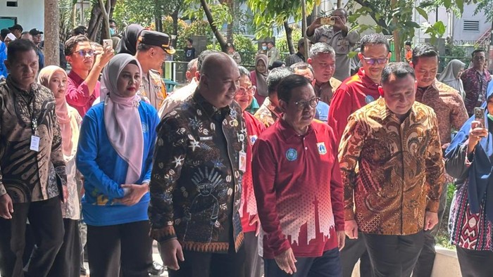 Gubernur DKI Jakarta Pramono Anung meresmikan Taman Si Pitung