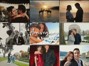 Foto Anniversary ke-8 Hamish Daud dan Raisa yang Hilang