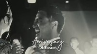 Time flew by.. thank you deeply for the sweet video Bapak, tulis Raisa dalam unggahan di Instagram mengomentari video yang dibuat Hamish Daud. Foto: Instagram @hamishdw